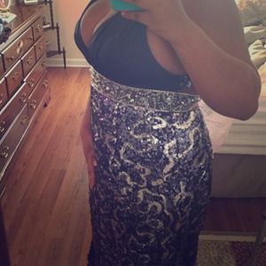 Beautiful fitted prom dress