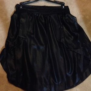 Asos Asymmetrical Sheer skirt