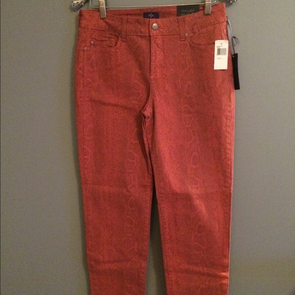 NYDJ Python Print Jean - Picture 2 of 4