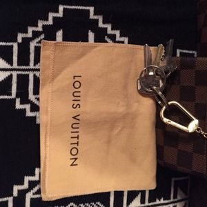 Louis Vuitton auth dust bag for key pouch 6"X5"