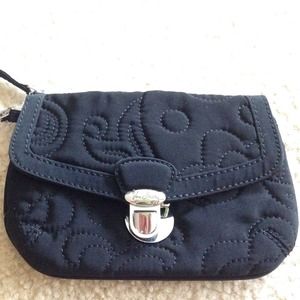Black Vera Bradley wristlet