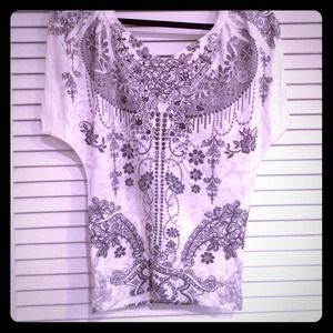 Sexy v neck sweater top!