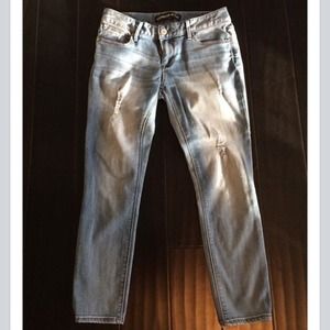 Express Stella low rise ankle Jean