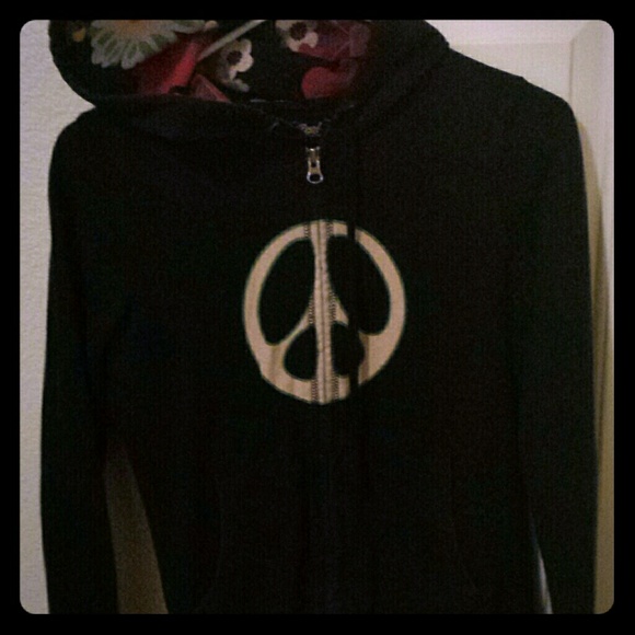 Lucky brand zip hoodie