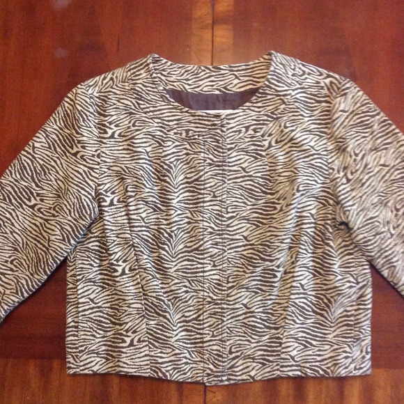 final price - MK ANIMAL PRINT JACKET - Picture 3 of 4