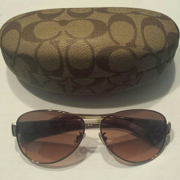 Authentic Coach aviators