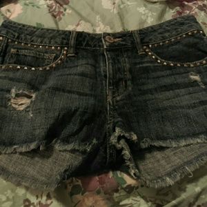 American Eagle Studded Shorts