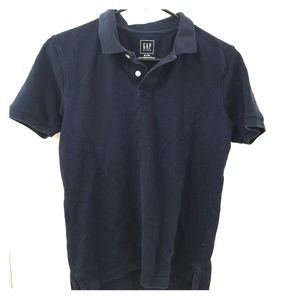 Gap navy blue polo shirt