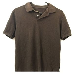 Gap brown polo shirt