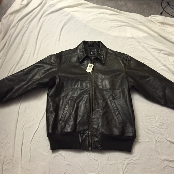 GAP Outerwear - Gap Boys XXL leather jacket NWT!