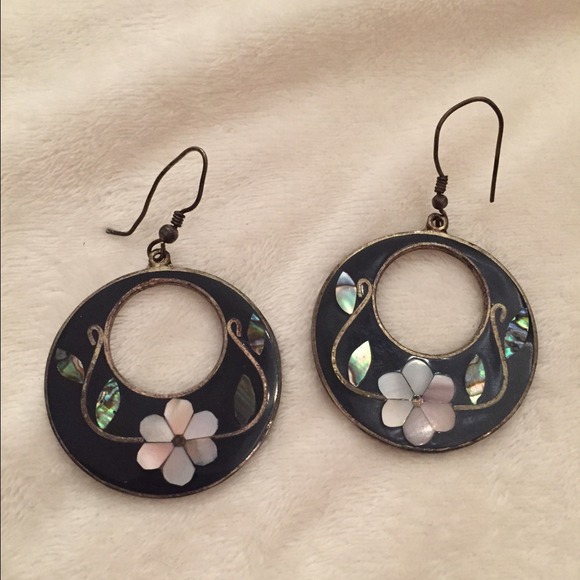 Mother of pearl earrings