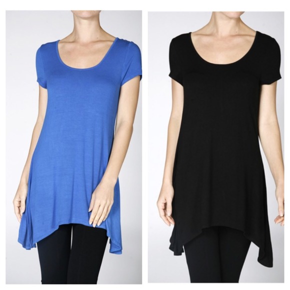 Cap sleeve rayon tunic SALE LOWEST PRICE - Picture 2 of 3