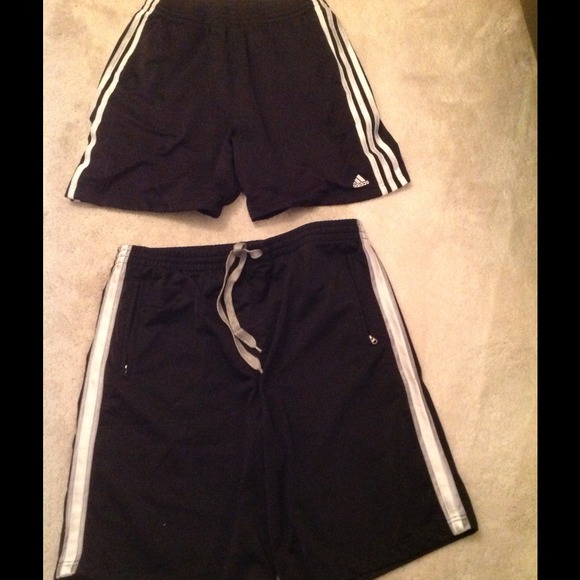 Adidas and TSA Basketball Shorts - Black