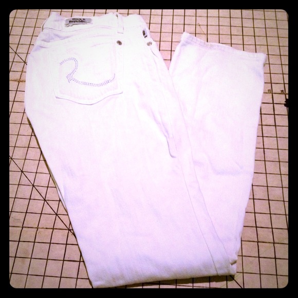 Original Rock & Republic White Denim-31