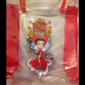 Betty Boop Clear Bag