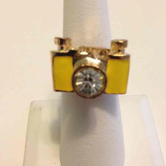 (1left)💛VINTAGE Necklace &ring (camera necklace) - Picture 2 of 4