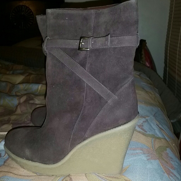Women's size 8 Marco Santi wedge Boots