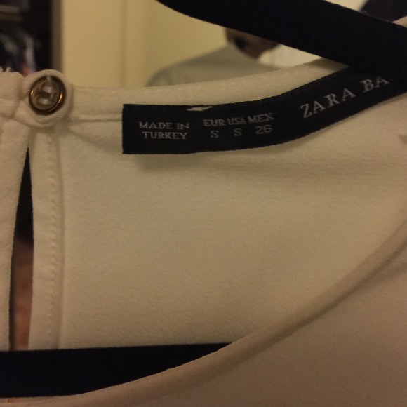 Zara structured white top - Picture 3 of 3