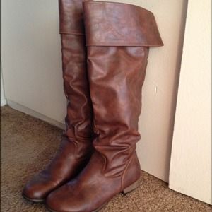 Brown boots