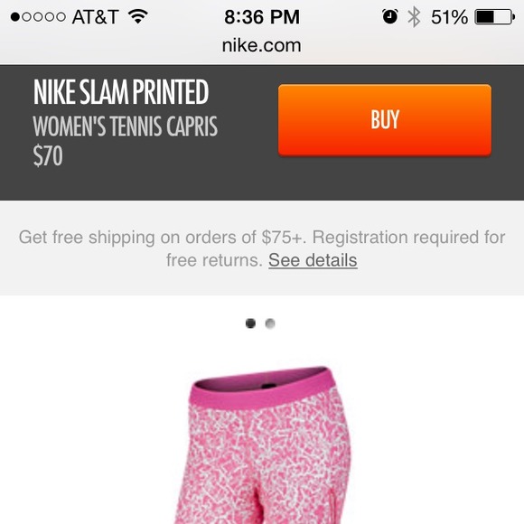 Nike pro capris