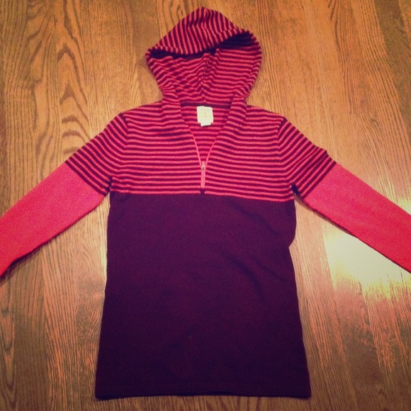 Half zip hoodie!