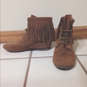 Moccasin booties