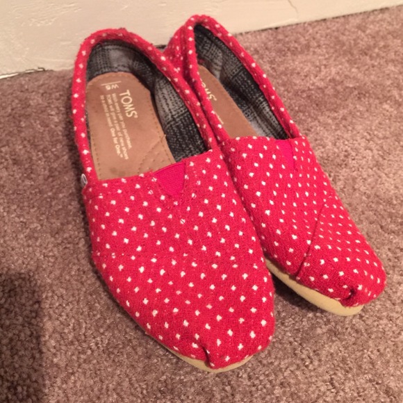 Red Polka Dot Toms