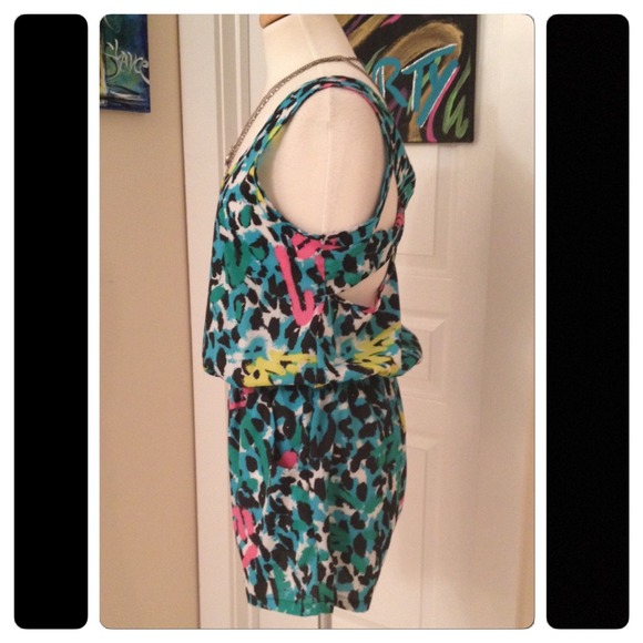 SOLD Xtaren Graffiti Romper - Picture 2 of 4