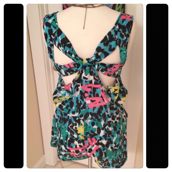 SOLD Xtaren Graffiti Romper - Picture 3 of 4