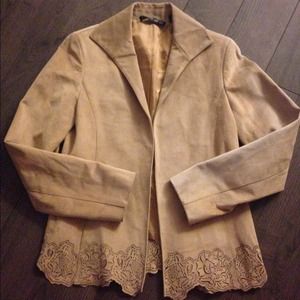 Lafayette 148 suede jacket