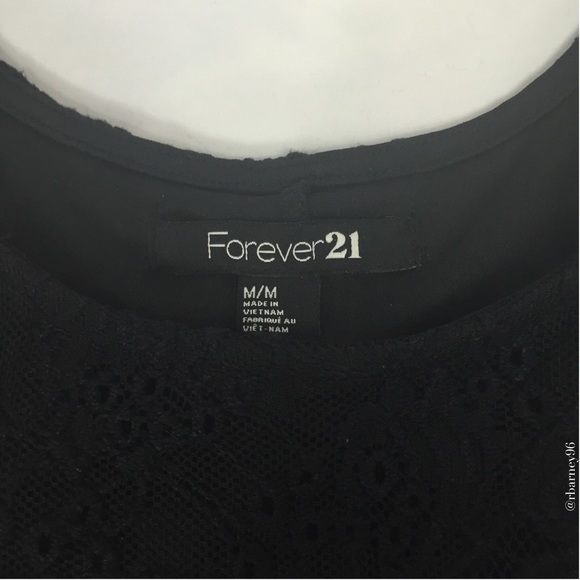 💸🎉HP 11/10/15🎉🌑Little Black Dress with Lace🌑 - Picture 3 of 4