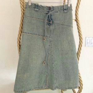 A line denim skirt - REDUCED!!!!!