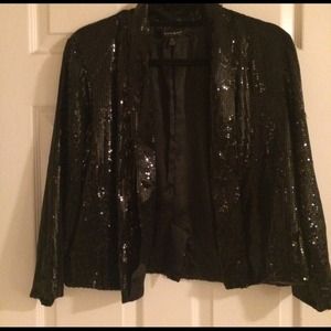 Sequined jacket. Sz 10