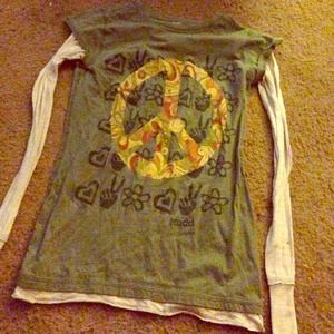 Long sleeve Peace shirt