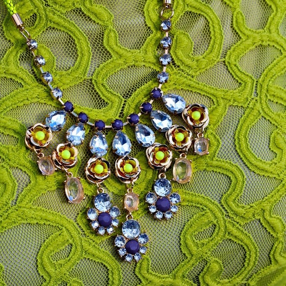 Lime-Green Necklace