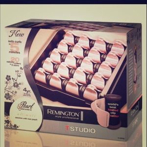 Remington Pearl Ceramic Heated Clip Hair Rollers