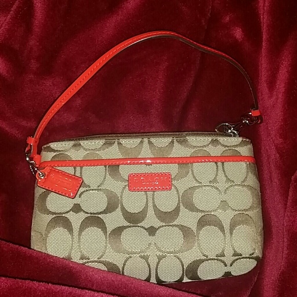 Authentic  Coach wristlet