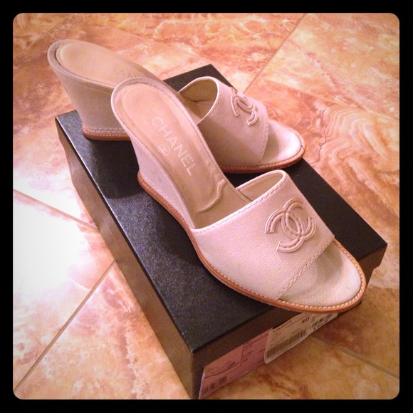 CHANEL Handbags - 100% Authentic Chanel Mules