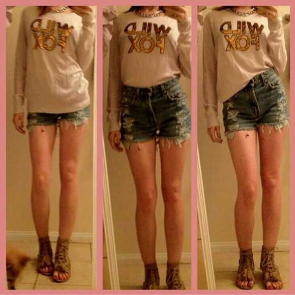 Wildfox Sweaters - Wildfox White Label Sequin Sweater