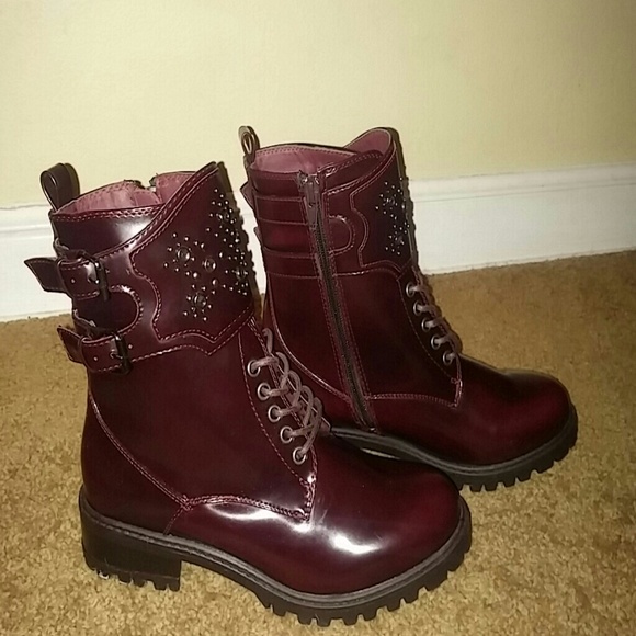 Designer Military Boot.
