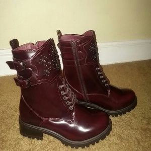 Designer Military Boot.