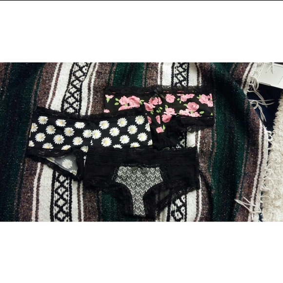 3 pairs of cute underwear!