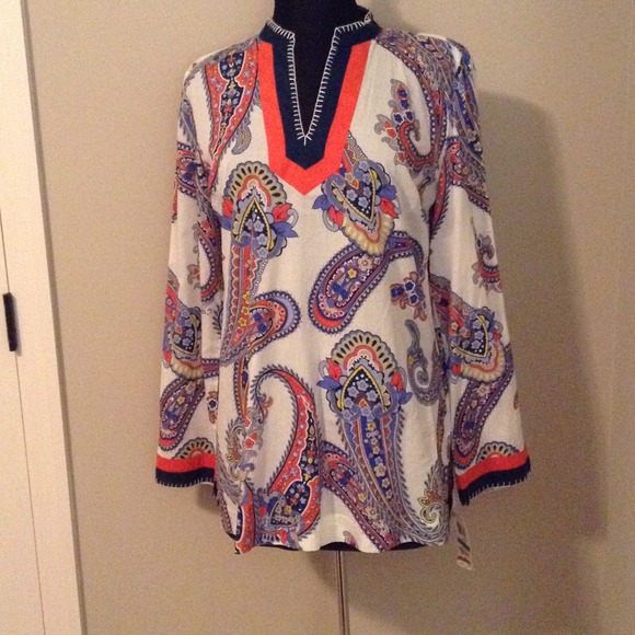 Paisley print tunic