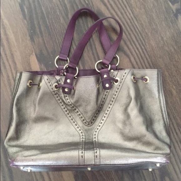 🚫sold🚫Authentic YSL double sided tote