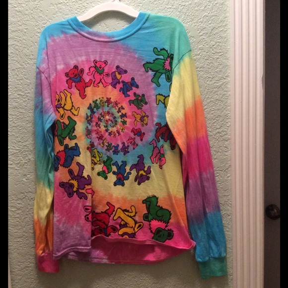 Grateful Dead Dancing Bears Long-Sleeve Shirt