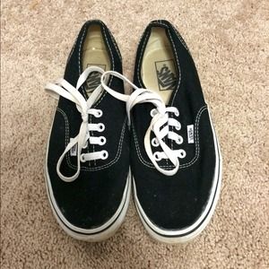 black Vans