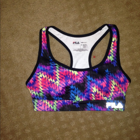 FILA MULTICOLORED SPORTS BRA
