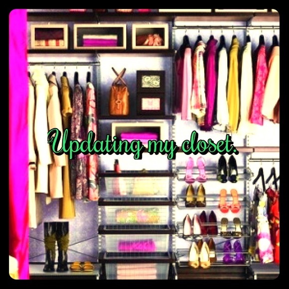 Updating my closet 👏. New items coming soon😘