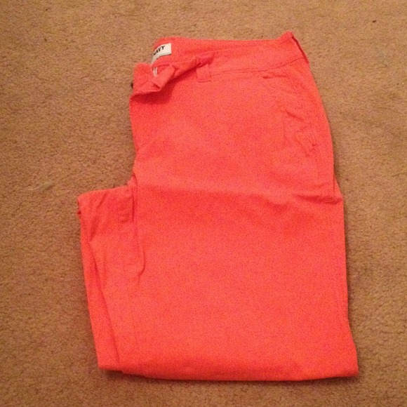 Orange capris