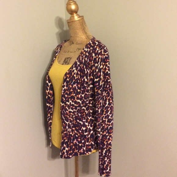 Leopard Multi print cardigan - Picture 3 of 3